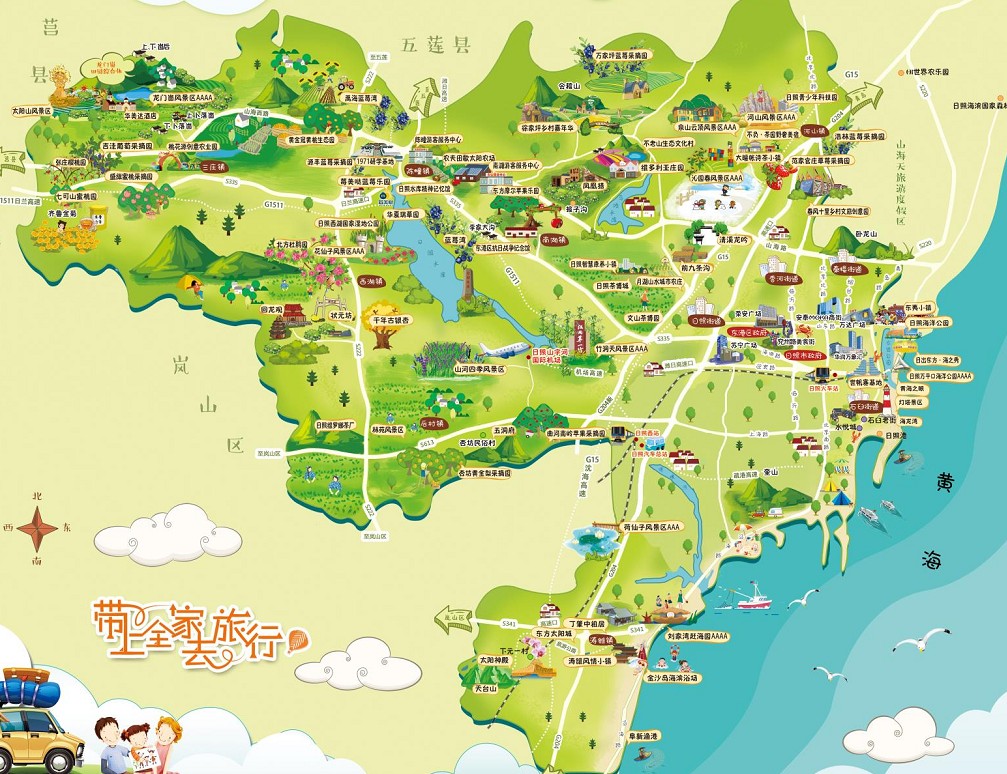 陈场镇景区使用手绘地图给景区能带来什么好处？